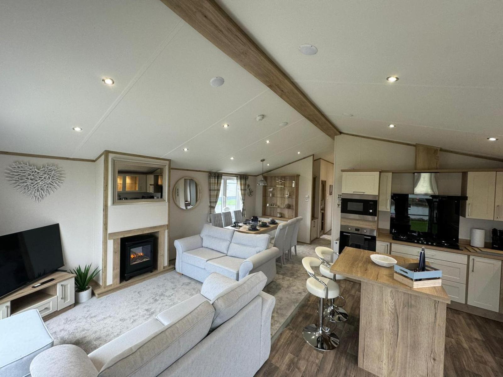 Golden Anchor - The Oakland Lodge - Coastal Caravan Breaks Chapel Saint Leonards Luaran gambar