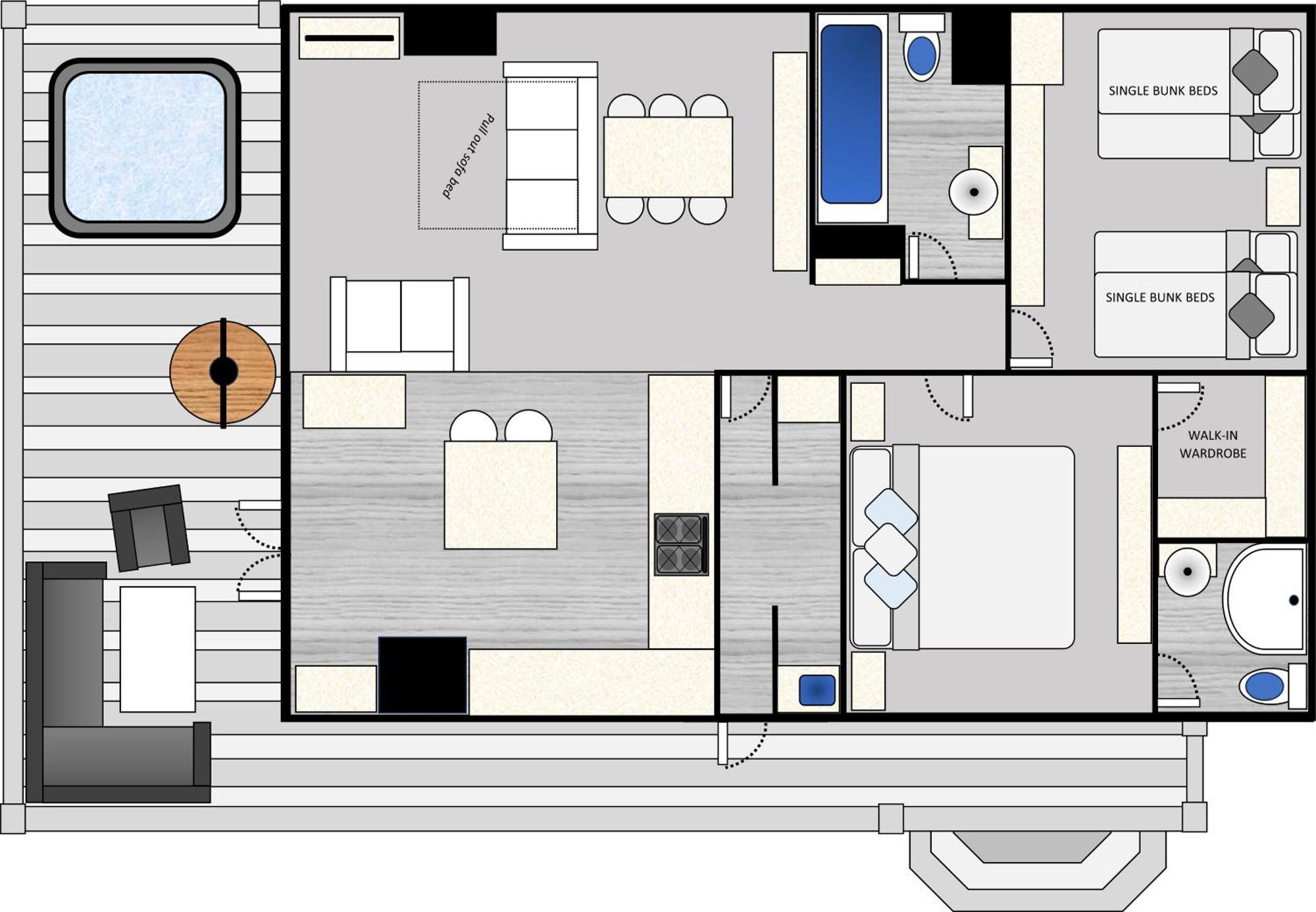 Golden Anchor - The Oakland Lodge - Coastal Caravan Breaks Chapel Saint Leonards Luaran gambar